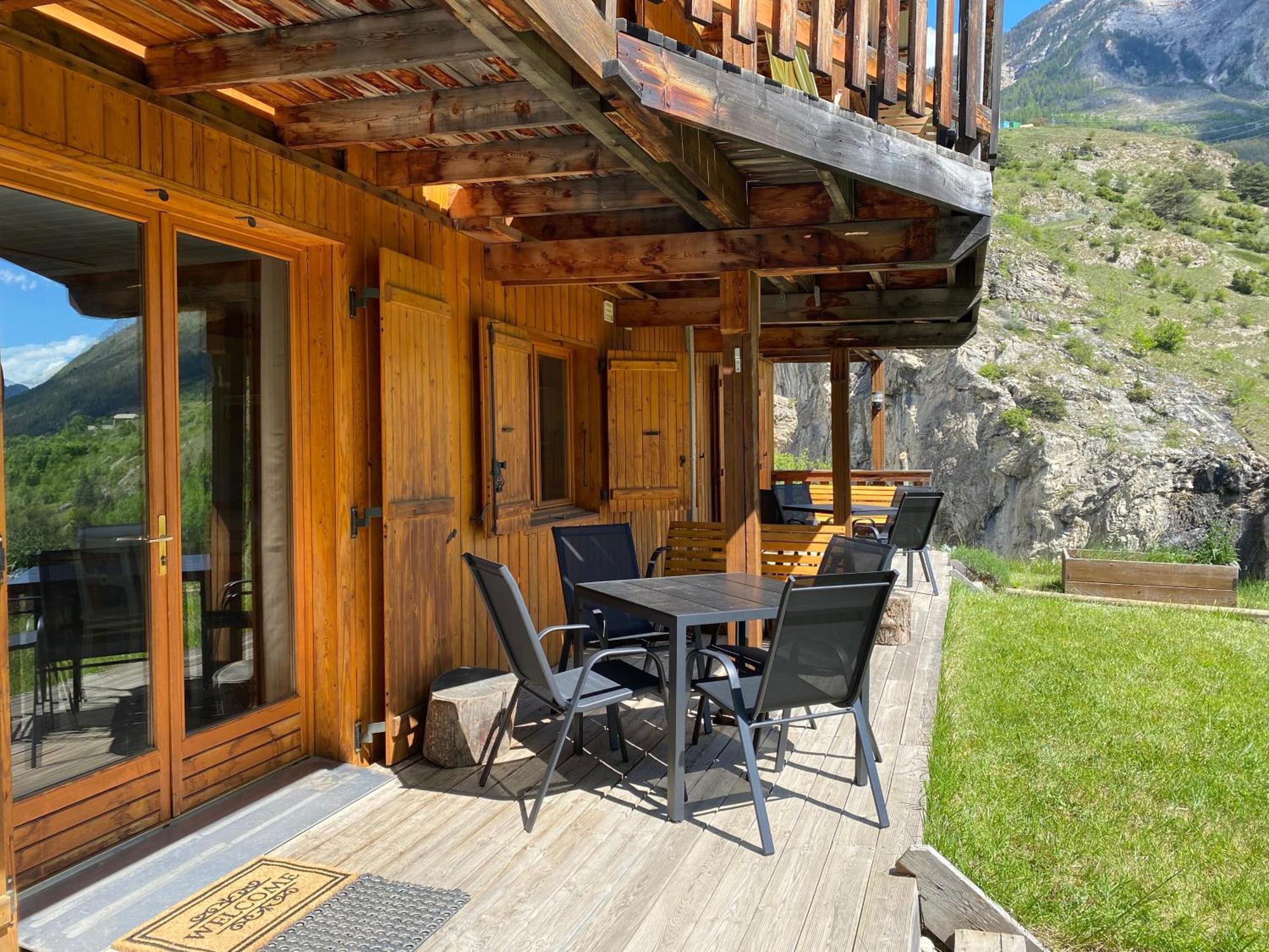 Chalet A Un Endroit Exceptionnel, Alpes, Parc National Des Ecrins Les Vigneaux Eksteriør billede