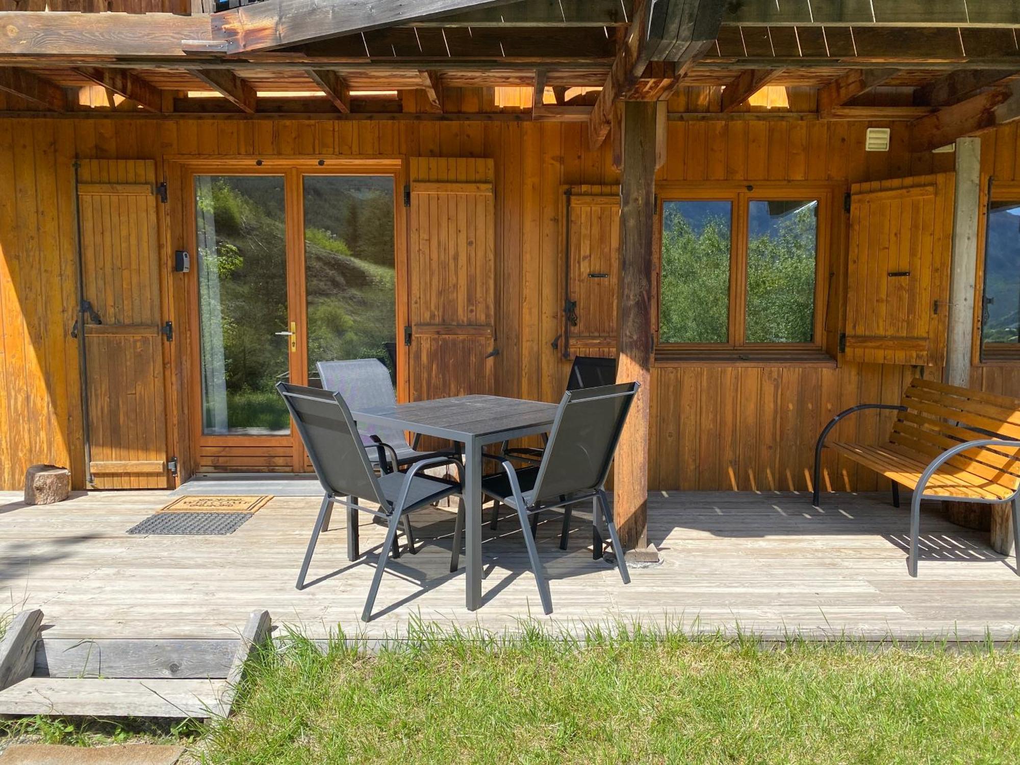 Chalet A Un Endroit Exceptionnel, Alpes, Parc National Des Ecrins Les Vigneaux Eksteriør billede