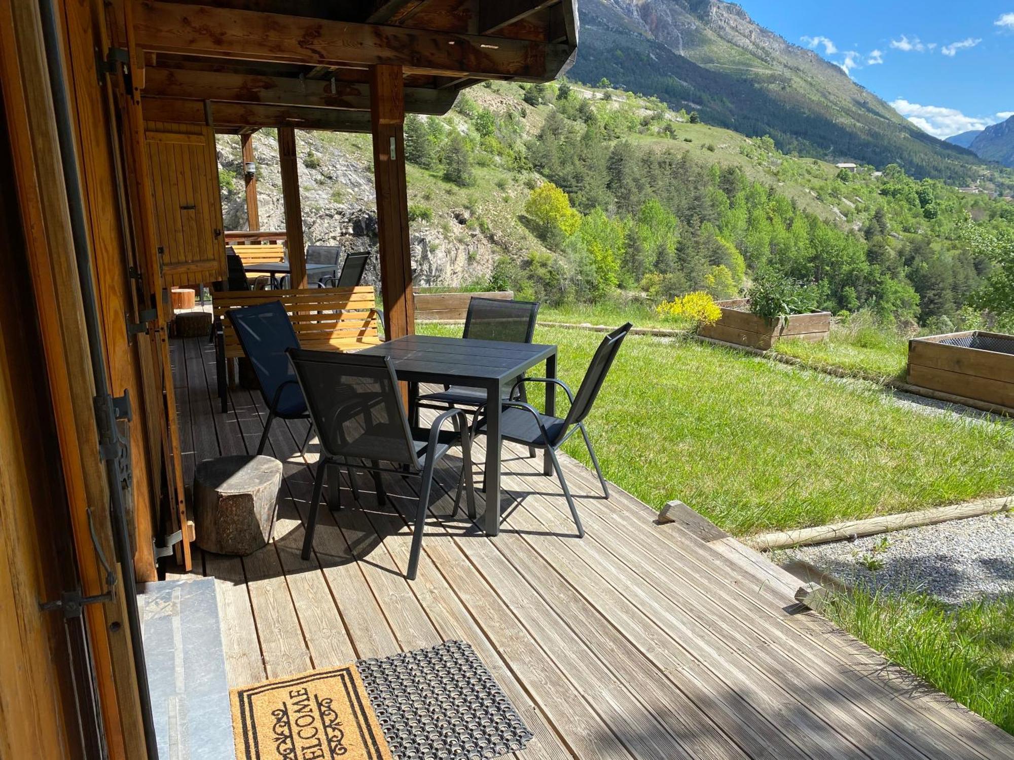 Chalet A Un Endroit Exceptionnel, Alpes, Parc National Des Ecrins Les Vigneaux Eksteriør billede
