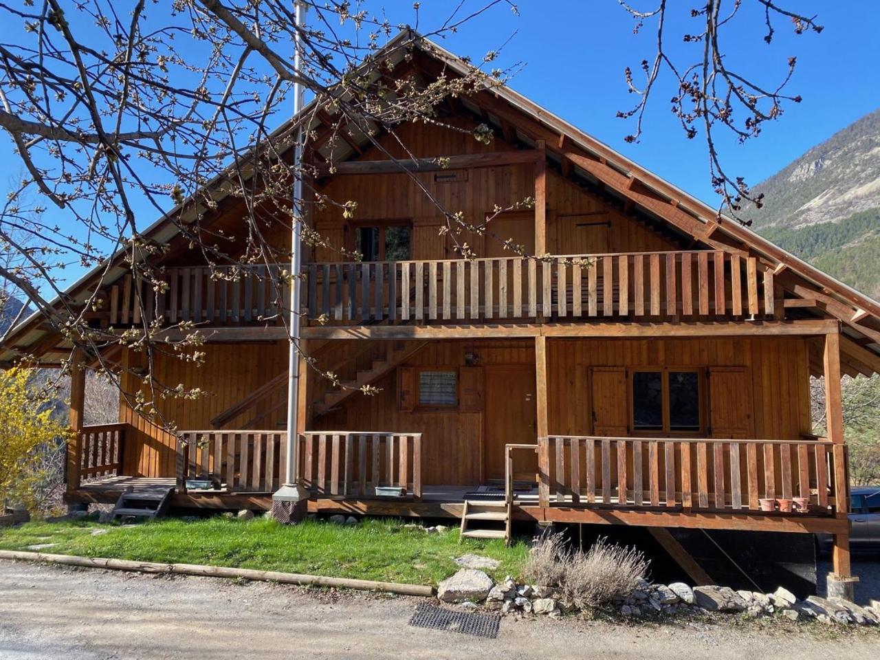 Chalet A Un Endroit Exceptionnel, Alpes, Parc National Des Ecrins Les Vigneaux Eksteriør billede
