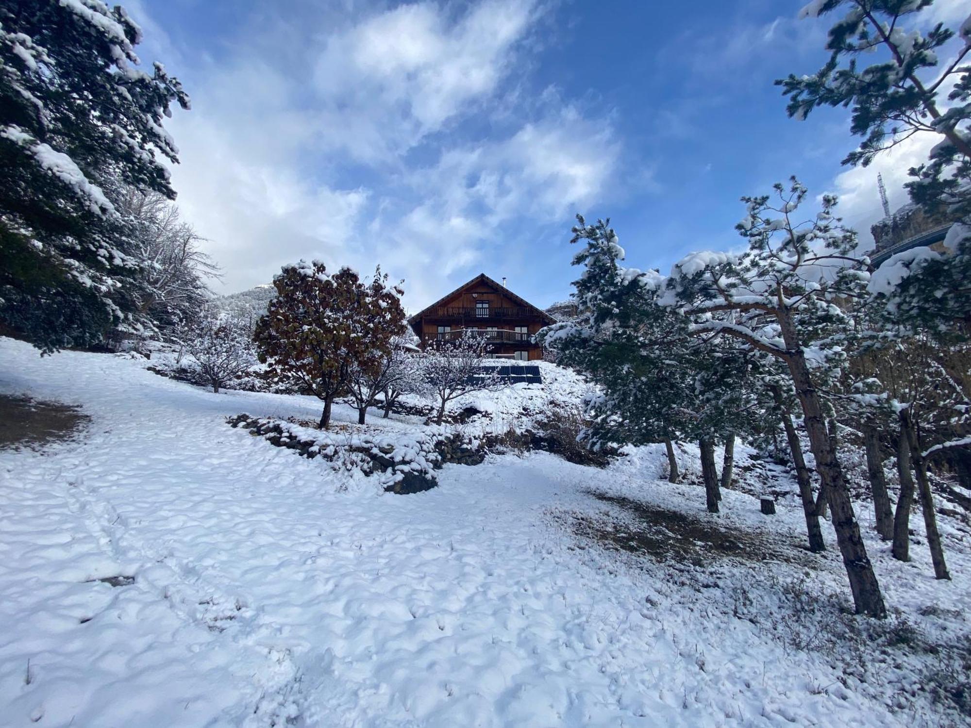 Chalet A Un Endroit Exceptionnel, Alpes, Parc National Des Ecrins Les Vigneaux Eksteriør billede