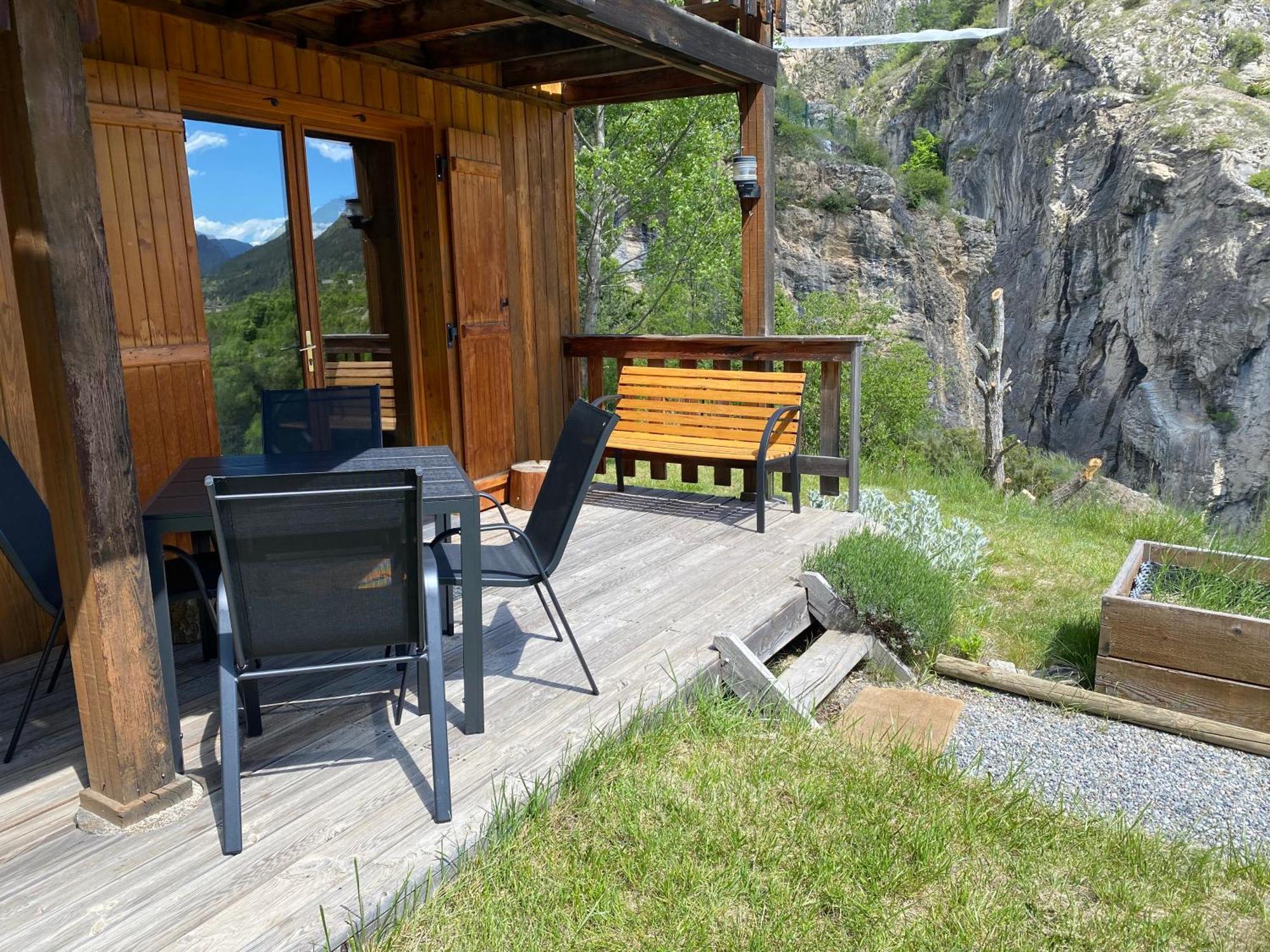 Chalet A Un Endroit Exceptionnel, Alpes, Parc National Des Ecrins Les Vigneaux Eksteriør billede