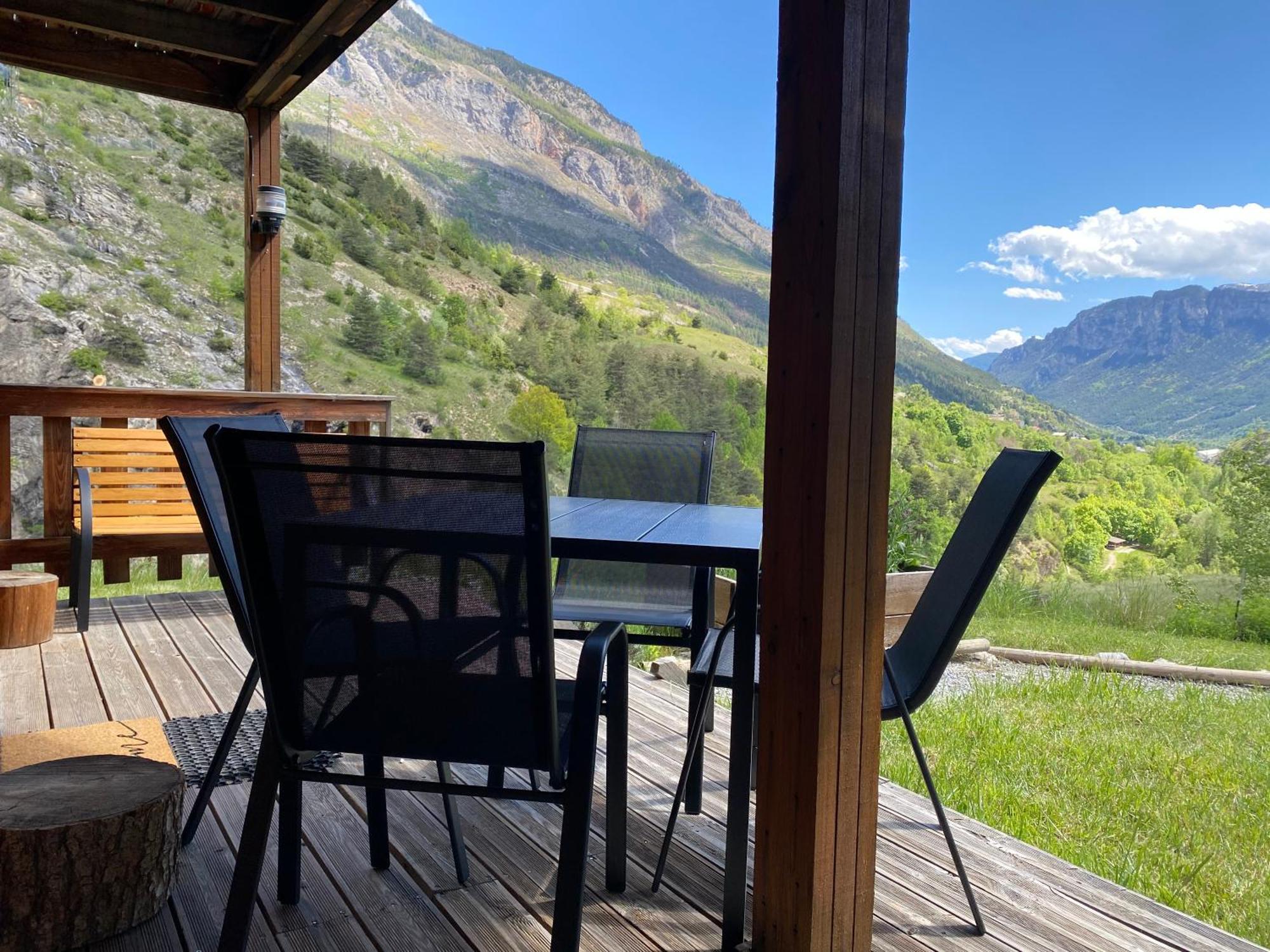 Chalet A Un Endroit Exceptionnel, Alpes, Parc National Des Ecrins Les Vigneaux Eksteriør billede