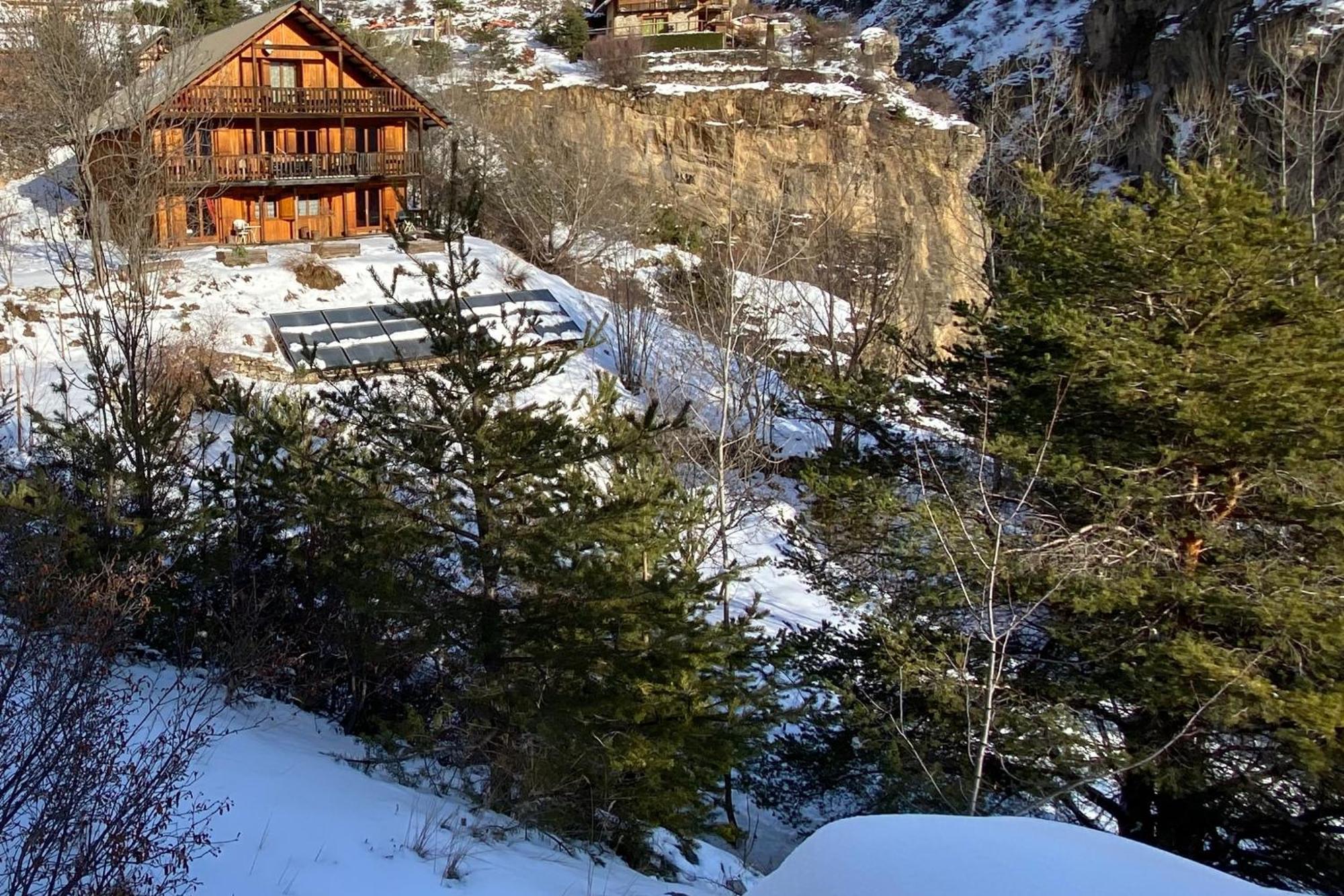 Chalet A Un Endroit Exceptionnel, Alpes, Parc National Des Ecrins Les Vigneaux Eksteriør billede